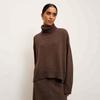 Otoño 2024 Nuevo Top Europeo y Americano Transfronterizo de Amazon para Mujer con Cuello Medio Alto, Falda Slim Línea A, Conjunto de Dos Piezas