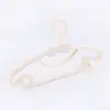 Percha de Plástico para Ropa de Niños Secador para Ropa Húmeda y Seca de Bebé Colgador Sólido con Lazo para Ropa Soporte para Ropa de Bebé