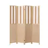Biombo de madera maciza y ratán de papel estilo chino para sala de estar, entrada de hotel, fondo plegable para comedor, pared divisoria móvil para viviendas de alquiler