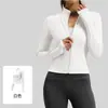 Novedad de Otoño para Mujer, Ropa de Yoga Ajustada Adelgazante de Manga Larga para Uso en Exteriores, Chaqueta Deportiva para Correr, Fitness, Yoga