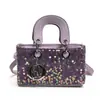 Moda Europeia e Americana Lantejoula Crianças e Meninas Bolsa de Mão Mini Bolsa do Pato Elegante de Alta Qualidade Combinando com Vestido Pequena Bolsa Tendência