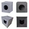 Ninho de Gato de Feltro Transfronteiriço Bolsa Externa para Animal de Estimação Portátil Bolsa Quente para Animal de Estimação Criativa Quente Dobrável