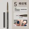 Pluma delineadora para dibujo de nail art transfronterizo, tienda de uñas con pluma delineadora profesional, pluma Gouline, juego completo de plumas para dibujo de flores a puntos, pluma de dibujo a color