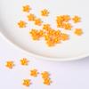 Suministro directo de fábrica mini flor de resina flor pequeña de cinco pétalos DIY manicura funda de teléfono decorativa pendientes de botón accesorios de joyería