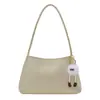 Bolso de mano estilo coreano para mujer, bolso tote simple y elegante para el día a día de dama, bolso de hombro moderno y versátil para el trabajo.