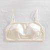 Sutiã de Cetim Liso Bonito nas Costas para Mulheres, Sutiã Push-Up para Seios Pequenos, Sutiã Verão Fino Sem Fio Estilo Bandeau com Costas Abertas Grandes