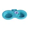 Tigela de Aço Inoxidável para Pet, Dispensador Automático de Água, Comedouro para Cachorro, Tigela para Gato, Tigela de Ração para Cachorro, Ventosa Anti-Engasgo