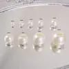 Perlas de imitación de ABS con agujero recto grande, tamaño múltiple, para materiales de accesorios de joyería para pulseras y collares hechos a mano DIY