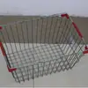 Fabricantes de Yiwu cesta de alambre metálico cesta de compras de supermercado cesta de compras de alambre electrochapado cesta de hierro