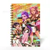 Envio no Mesmo Dia K-Pop Caçadora de Demônios Grupo Feminino Mercadoria Caderno A6 Estudante Caderno Espiral