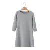 Estilo Europeo y Americano Transfronterizo Z 2026 Nueva Moda Elegante Amazon Ropa para Mujer al por Mayor Vestido Corto de Manga Media 3253373