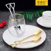 Colher de melancia criativa da moda rede colher de aço inoxidável 304 colher pá colher pá quadrada colher de sorvete colher de sobremesa atacado de fábrica