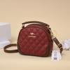 Bolso Canguro para Mujer Textura Gran Capacidad Bolso Apple Popular Bolso Redondo Pequeño Bolso de Hombro 2023 Nuevo Bolso Cruzado Versátil