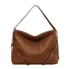 Bolsa tote macia estilo preguiçoso 2023 outono nova bolsa de ombro casual simples bolsa transversal de ombro moda estilo ocidental