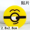 Accesorios de Joyería para Pasadores de Pelo Decoración para Fundas de Teléfono Móvil Parche Adhesivo de PVC Suave Muñeca Plana de Animales de Dibujos Animados Accesorios de Goma Suave