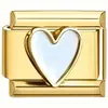 Módulo Tridimensional Hecho a Mano Incrustado con Diamantes Chapado en Oro Cadena de Correa de Reloj Soldada de Acero Inoxidable Pulsera de Estilo Vintage como Humo 3D Pulsera de Acero de Titanio