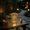 Linterna de Ratán Tejida a Mano Solar Decoración Patio Transfronteriza Hogar Impermeable Jardín Paisaje Decoración Hierro Arte Al por Mayor