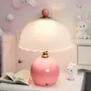 Lámpara de Mesa Hongo Creativa Lámpara de Mesa de Lujo Ligero Dormitorio Nuevo Modelo 2025 Lámpara de Mesa de Noche Regalo de Cumpleaños Luz Nocturna de Ambiente
