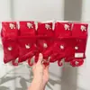 Calcetines Rojos de Nuevo Estilo para Otoño e Invierno, Calcetines Deportivos Rojos de Cintura Media para Hombres y Mujeres, Calcetines Rojos de Algodón para Bodas y Año del Zodiaco, Al Por Mayor en Stock