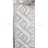 Cinta jacquard de poliéster con diseño de rombos de 3,8 cm de ancho para ropa, zapatos, sombreros, accesorios, bolsos, correas de hombro, cinta de poliéster.