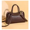 2026 Nuevo Bolso de Mujer de Gama Alta de Nicho 2026 Bolso Boston Simple Elegante con Textura para Hombro y Cruzado