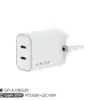 Cable de Carga Retráctil Estándar Británico Pd35W Cargador Qc Adecuado para iPhone 17 Samsung S24 Cabezal de Carga Rápida Pd Exclusivamente para Suministro Transfronterizo