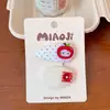 Grampo de Cabelo Estilo Coreano para Bebê Fofo Super Fofo Acessórios de Cabelo para Crianças Franja Quebrada Meninas Presilha Lateral Grampo de Cabelo Adorno de Cabeça para Meninas