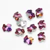 Moda chica Corea del Sur Collar Oso Corazón accesorios colgantes 14MM Cristal accesorios para joyería diy cuentas de vidrio al por mayor
