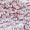 Peças Planas Coloridas em Formato de Roda com Diamantes Eletrodepositados em Vários Tamanhos Acessórios para Joias DIY Contas Espaçadoras Feitas de Material de Ferro Atacado do Fabricante