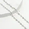 Cadenas de carillón de viento con cuentas mixtas, cadenas de varilla plana, pedrería, perlas, mariposas, estrellas, cadenas de borlas, cadenas colgantes, accesorios de bricolaje