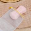 Rede de Espuma de Corda Colorida para Sabonete Facial, Rede de Limpeza de Sabonete Artesanal, Rede de Espuma para Sabonete, Saquinho para Sabonete
