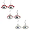 Pendientes de Ojo de Diablo Más Vendidos de Amazon, Ganchos para Orejas con Forma de Ojo Estilo Étnico, Accesorios para Orejas Personalizados Transfronterizos