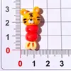 Acessórios de cola de creme DIY de frutas e animais de desenho animado, fivelas de sapato, presilhas de cabelo, materiais de acessórios de resina atacado