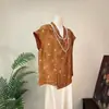 Blusa Floral Jacquard Zhi Li 2026 Verano Nuevo Diseño Estilo Chino Cuello en V Top con Técnica Jacquard