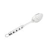Juego de utensilios de cocina de acero inoxidable 201 audaz pala para pescado cuchara de sopa espátula resistente a altas temperaturas anti-quemaduras cocina hotel hogar venta al por mayor