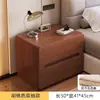 Mesita de noche Wind Usada Apartamento Pequeño Modelo Nuevo Habitación de Alquiler Hogar Dormitorio Estante de Almacenamiento de Mesita de Noche Armario de Mesita de Noche