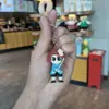 Chaveiro de Anime Desenho Demon Slayer Figurinhas Periféricas Caixa Surpresa Pingentes Fofos para Bolsa