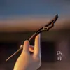 Chen Produtos Pronta Entrega Escultura Exquisita Ébano Natural Coleção de Pentes de Cabelo Novos Acessórios de Cabelo Hanfu Chinês Qipao Pentes de Madeira Venda por Atacado