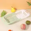 Cesta de drenaje para fregadero de cocina transfronteriza, cesta extensible para lavar verduras, estante multifuncional para almacenamiento de frutas y verduras, cesta para lavar frutas para el hogar