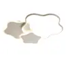 Luminária de Quarto Moderna Simples Estilosa Criativa Estrela Quarto de Crianças Estilo Creme Quente e Romântico Luminária de Teto LED