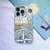 Adecuado para Funda de Teléfono Móvil Iphone16 Apple 15Pc12Promax13 Transfronterizo 11 Color Plata Imd14 Trendy Stone Island 7