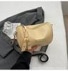 Estilo Deportivo Casual Bolso Pequeño para Mujer 2024 Nuevo Moda Correa Ancha para el Hombro Bolso Cruzado Simple para Desplazarse Bolso Tofu de Hombro