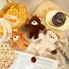 Adorable Elefantito Muñeco Compañero de Escritorio Adorno Peluche Osito Compañero Infantil Compañero de Estudio Colgante para Bolsa de Regalo