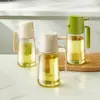 Botella Pulverizadora de Aceite para el Hogar con Apertura y Cierre Automático, Diseño Engrosado para Pulverizar y Verter Aceite de Cocina, Gadget de Cocina que No Gotea
