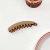 Temperamento de sensación de alta gama esmerilado clip de plátano coreano ins coleta alta artefacto fijo horquilla para el cabello de mujer simple nuevo tocado
