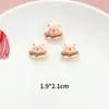 Moda Nuevo 3D Transparente Hielo Manzana Lindo Juguete de Peluche Accesorios para Zuecos, Encantos Desmontables Lindos para Zapatos DIY