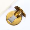 Tope de puerta anticolisión para hotel con succión de suelo sin perforaciones, succión de puerta invisible para baño, succión magnética para puerta de dormitorio, succión de suelo de aleación de zinc