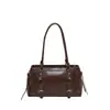 Bolso de Hombro Retro de Lujo Ligero Coreano para Mujer 2026 Nuevo Estilo de Verano Estilo Británico Versátil Elegante Bolso de Mano de Hombro de Moda