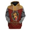 Navidad Figuras históricas europeas y americanas alrededor de uniforme Sudadera con capucha 3D impresa Cosplay suéter alrededor hombres