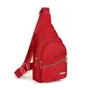 Bolso de Pecho Sencillo y Elegante Personalizado para Mujer, Resistente al Agua, Casual y Versátil, Bolso Cruzado Sencillo para el Viaje Diario, Bolso de Hombro con Forma de Rombo